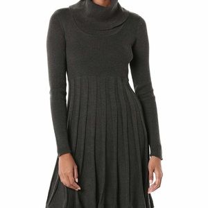 NWOT Calvin Klein grey ribbed sweater dress